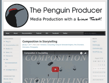 Tablet Screenshot of penguinproducer.com
